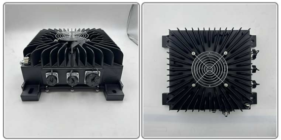 风冷式 3.3KW72V 车载充电机 电动车充电器实物图